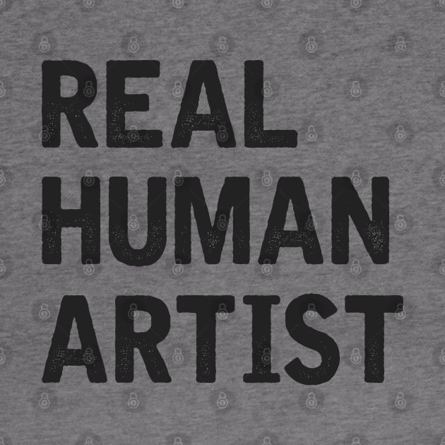 Real Human Artist by WordyBoi